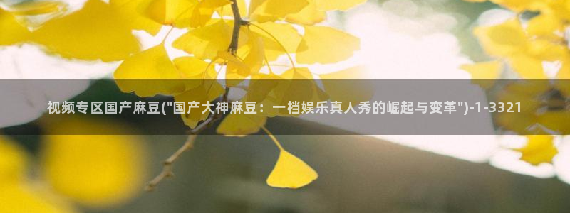 av麻豆专区：视频专区国产麻豆(\